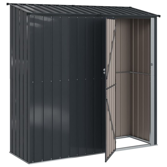  Hageskur Antrasitt 203,5 x 73 x 200 cm Metall