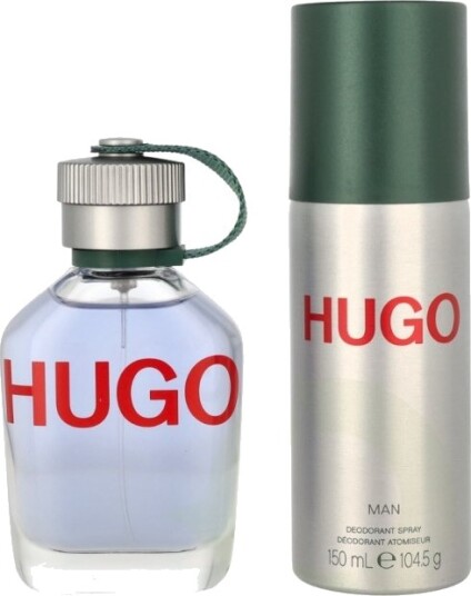 Hugo Boss Hugo Man Gavesett med 75ml Eau De Toilette og 150ml Deospray