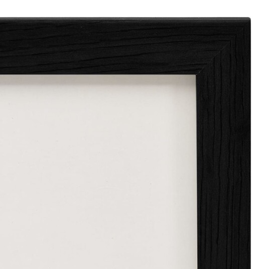 vidaXL Tofoldig fotorammekollasj svart 2x(21x29,7 cm)