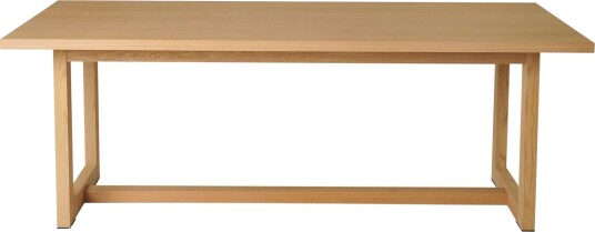 Horben Forlengningsbart Spisebord 210 cm - Hvitpigmentert