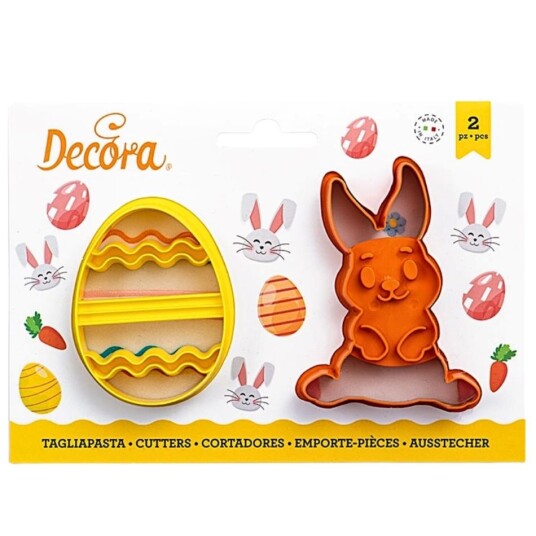 Decora Utstikkere  Egg Og Hare 