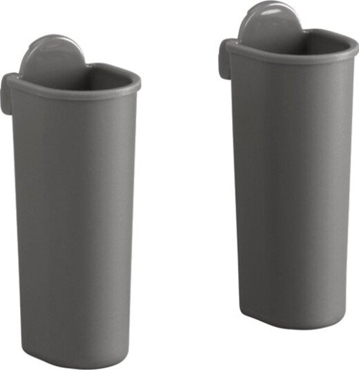 Elfa Garage+ Cylinder 2/Pk Matt Grå Elfa Garage+ Cylinder 2/Pk Matt Grå
