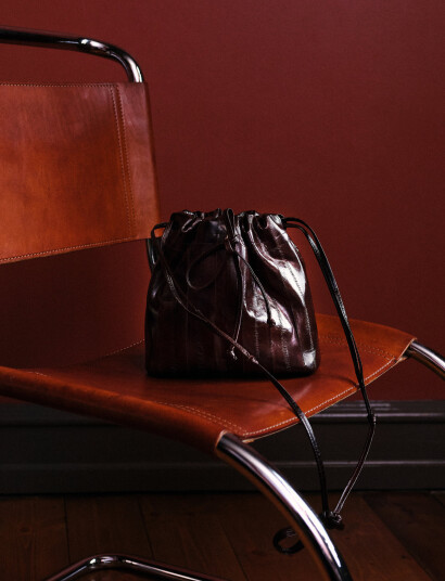 Becksöndergaard Eelskin Gila Bag - Brown - ONE SIZE