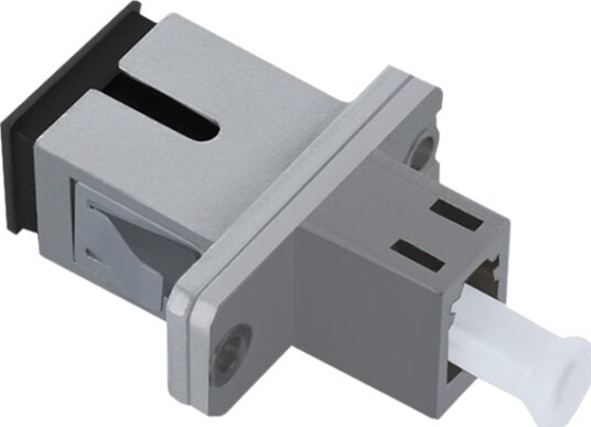 Qoltec Hybrid - Nettverkkopler - Lc/Upc-Multimodus (Hunn) Til Sc/Upc-Multimodus (Hunn) - Fiberoptisk