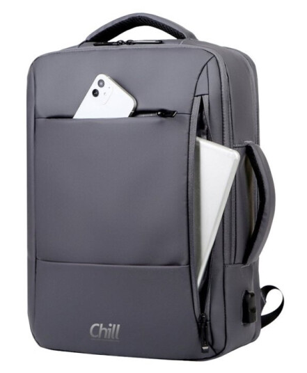 Chill Voyage - Notebookryggsekk - 17" - Grå