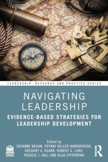 Navigating Leadership Navigating Leadership
