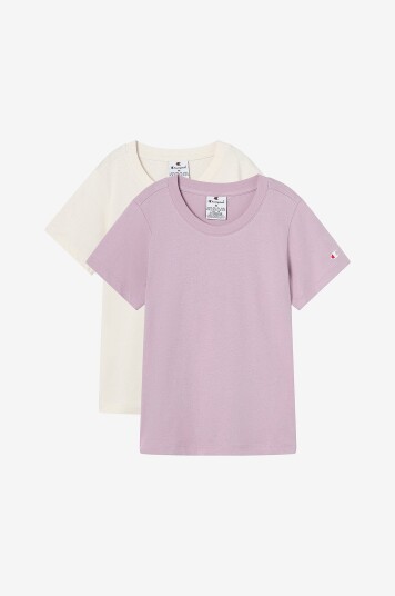 Champion T skjorte SS Tee 2 pakning Hvit Champion T skjorte SS Tee 2 pakning Hvit