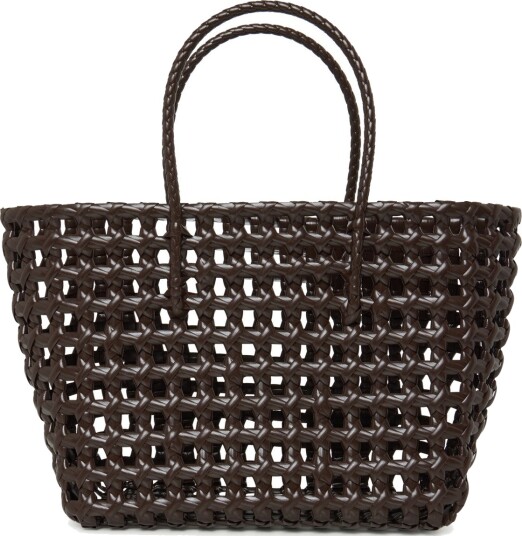 SUI AVA Kaya Woven Tote Small Brown ONE SIZE