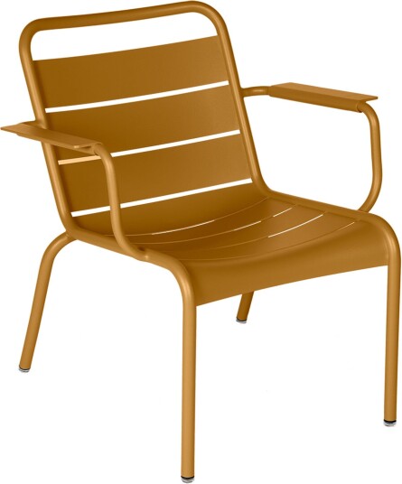 Fermob - Luxembourg Lounge Armchair, Gingerbread - Utendørs Lenestoler - Frédéric Sofia - Metall