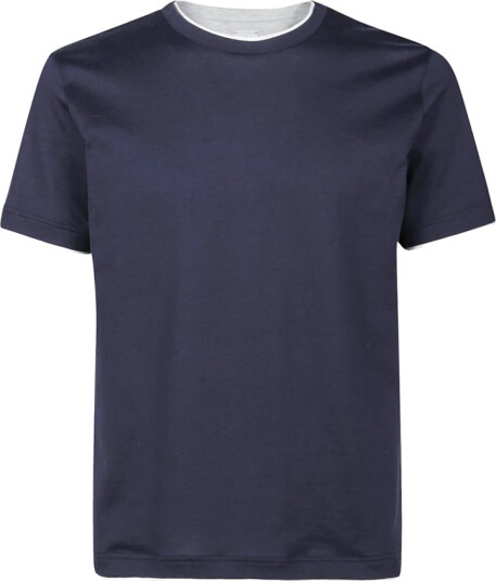 Eleventy Herre Topper Blå 3XL,