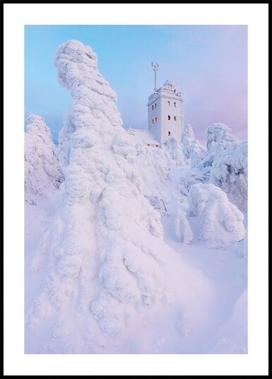 fichtelberg Plakat Plakat / 50x70cm