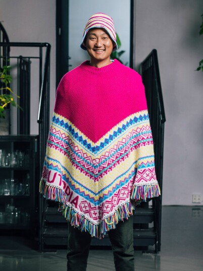 119-04 Utopia lang poncho 119-04 Utopia lang poncho