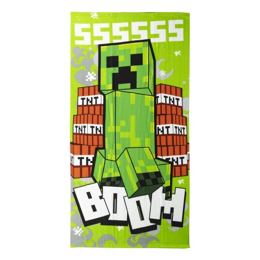 Minecraft Strandhåndkle Creeper Boom