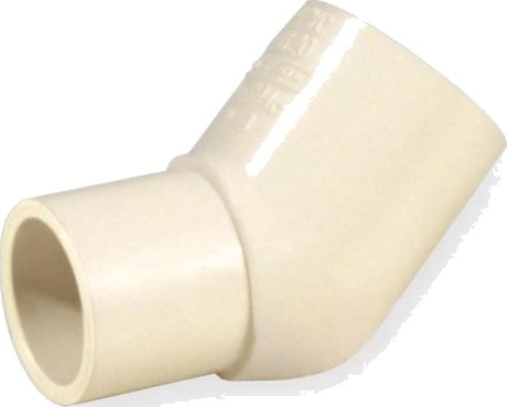 Nibco Kne 45° Muffe/Nippel Pvc-C Kw/Kz 1/2" - 4706-805
