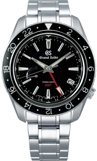 Grand Seiko Herreklokke SBGE201G Sport Collection Sort/Stål Ø44 mm