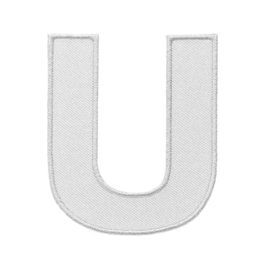 Bokstaver U NSF Bokstav U Hvit
