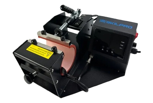 Microtec Digital kop varmepresser 2i1 med forstærkning Microtec Digital kop varmepresser 2i1 med forstærkning