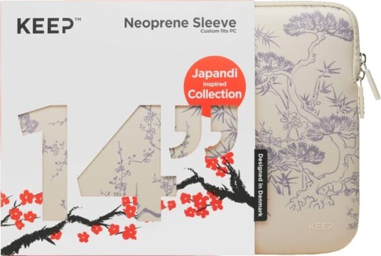 KEEP 14" Laptopetui Sakura Veil KE-PC14-SAV