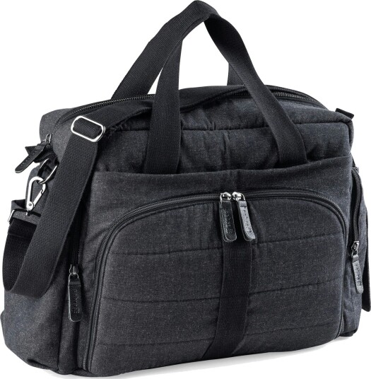 Sebra Veske til barnepleie On-the-go Grey Melange