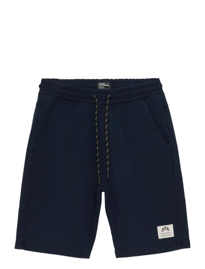 Indian Blue Jeans Jog Shorts Washed Navy 116