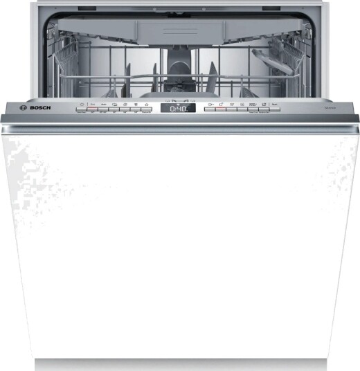 Bosch Serie 4 Helintegrert 60 cm Oppvaskmaskin med Ekstra Tørking SBH4HVX14E