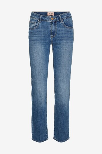 Vero Moda Jeans vmFlash MR Straight Jeans Blå