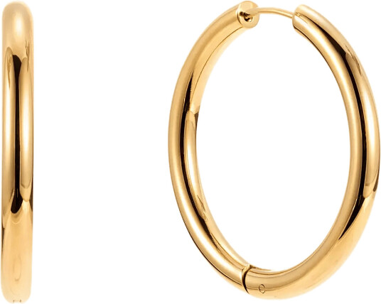 By Jolima Big Huggie   Gold   ONE SIZE 3 cm