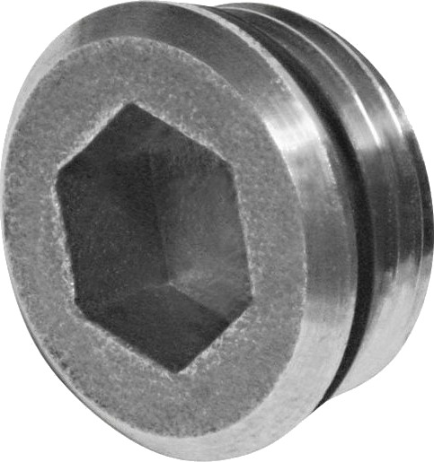 Kan-Therm Blindplugg Nikkelbelagt - G1/2Kan-Therm