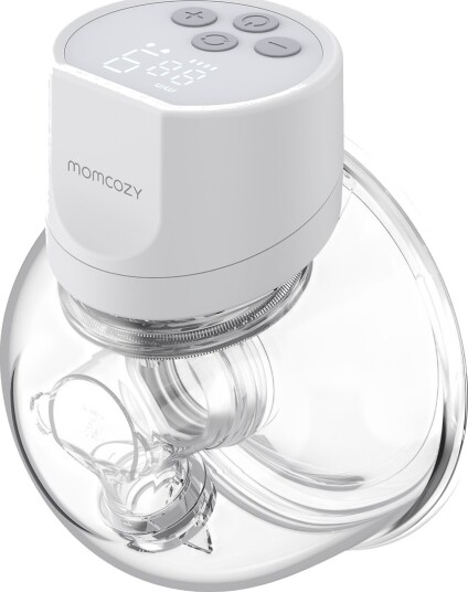 Momcozy Momcozy S12 Pro Single Pack Wearable Breast Pump White White ONE SIZE