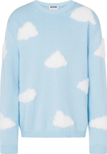 Moschino Herre Strikkevarer Blå 3XL,