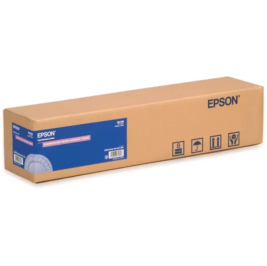 Epson Watercolor Paper Radiant White 24" 61cm x 18m. 190 g/m²