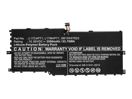 CoreParts batteri til bærbar PC - Li-pol - 3500 mAh - 53.8 Wh (MBXLE-BA0129)