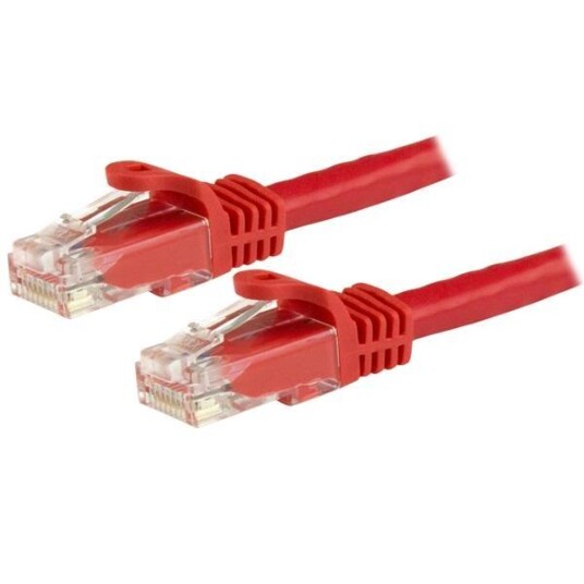 StarTech Patchkabel Cat6 Snagless 5 m Rød