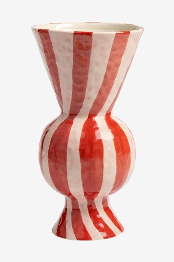 &k Amsterdam Vase Rhombic Rød &k Amsterdam Vase Rhombic Rød