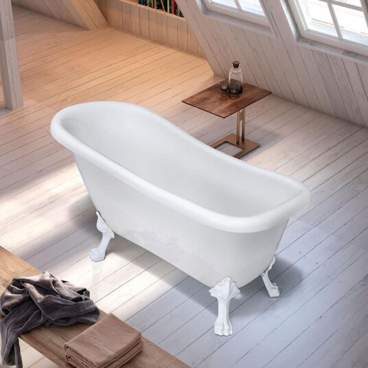 Badekar Bathlife Ideal Hvit Badekar Bathlife Ideal Hvit