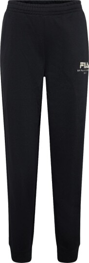 FILA Valsera Regular Brushed Sweatpants BLACK EGRET L