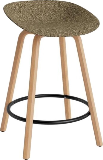 Normann Copenhagen Matt Barkrakk 65 cm Bøk/ Sort/Tang