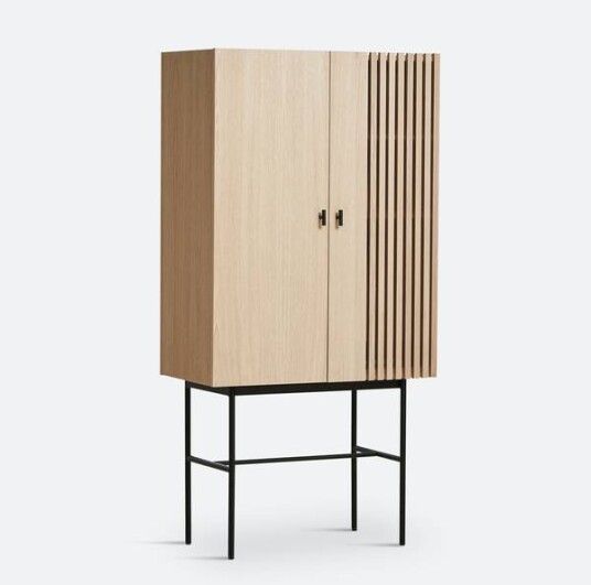 Woud Array skap, 80 cm Hvitpigmentert eik Woud Array skap, 80 cm Hvitpigmentert eik