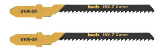 kwb Kwb HCS stikksagblad 77/55 x 2,0 mm tre 2 stk.