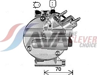 AC-kompressor AVA COOLING SYSTEMS VOAK303