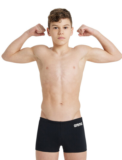 Arena Boy"s Team Swim Short Solid Black 140 Arena Boy"s Team Swim Short Solid Black 140