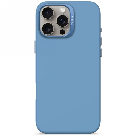 Decoded Silicone Case Etui Apple Iphone 16 Pro Max 17,5 Cm 6.9" Blå