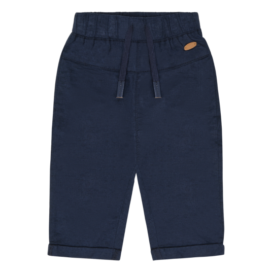 Hust and Claire   Bukse Timon Cotton Linen Blues   86