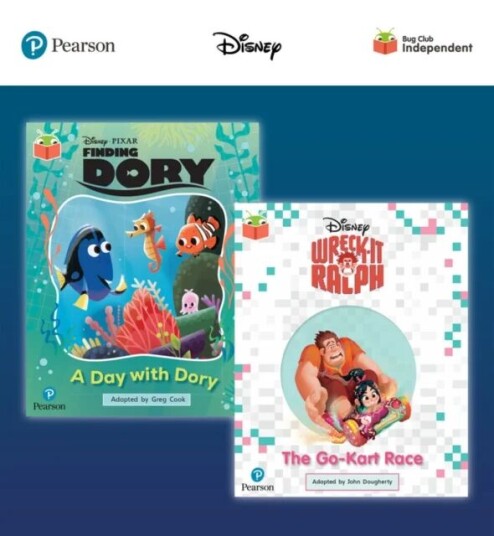 Pearson Bug Club Disney Year 2 Pack B, Including Orange And Purple Band Readers; Finding Dory: A Day Av Timothy Knapman