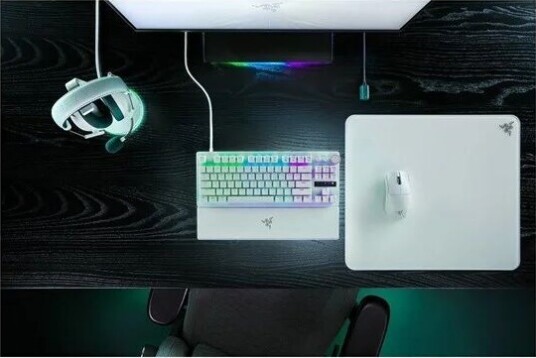 Razer Huntsman V3 Pro TKL Gamingtastatur US hvit RZ03 04981700 R3M1 Razer Huntsman V3 Pro TKL Gamingtastatur US hvit RZ03 04981700 R3M1
