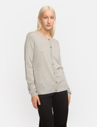Soft Rebels Srmarla Cardigan Knit - Grey - XS Soft Rebels Srmarla Cardigan Knit - Grey - XS