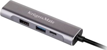 Kruger & Matz Usb C Til Hdmi/Usb 3.0/Usb 2.0/Usb 2.0/Usb C-Adapter