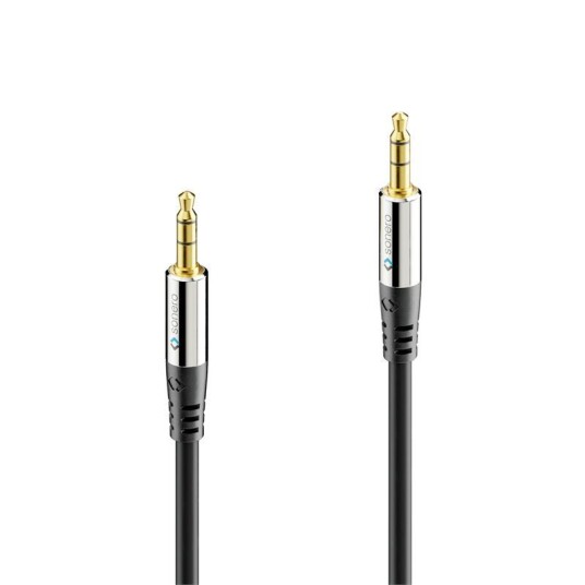 Purelink Sonero Lydkabel 3,5 mm S AC500 10 m Svart