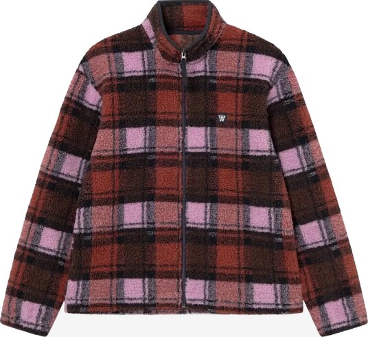 WOOD WOOD Wwmitchel Zipper 25522   ROSEWOOD CHECK   L