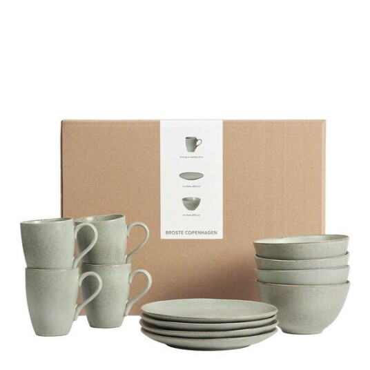 Broste Copenhagen   Nordic Marsh frokostsett 12 deler